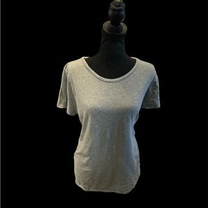 GAP Women’s Favorite Crew T-Shirt Gray Size XL – Soft Cotton Short Sleeve Tee